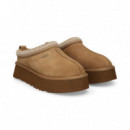 ZUECO PLAT. ANTE MARRON