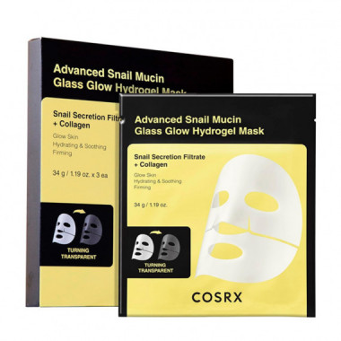 Pack 3 Advanced Snail Mucin Glass Glow Hydrogel Mask
Mascarilla Facial Multifunci&oacute;n