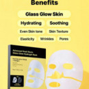 Pack 3 Advanced Snail Mucin Glass Glow Hydrogel Mask
Mascarilla Facial Multifunción