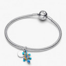 Charm Colgante Doble Salamandra y Etiqueta Redonda Grabable 794916C01  PANDORA