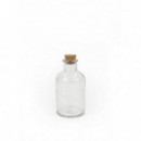 Botella Frasca 250ml con Tapón de Corcho La Mediterranea