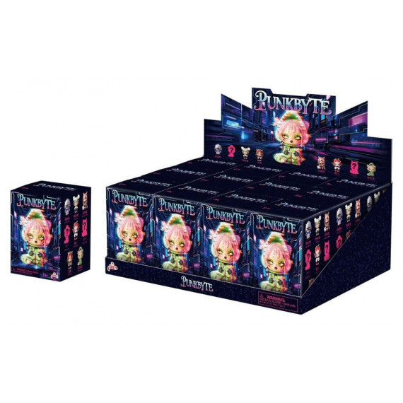 Caja sorpresa Punkbyte mini figuras