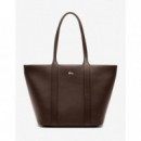 SHOPPING BAG DARK BROWN