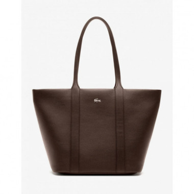 SHOPPING BAG DARK BROWN