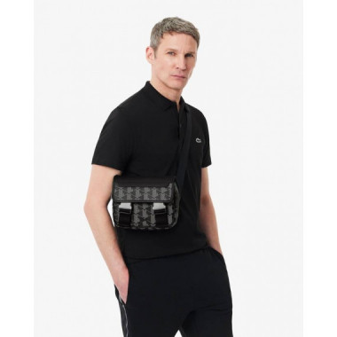 MESSENGER BAG MONOGRAM NOIR GRIS