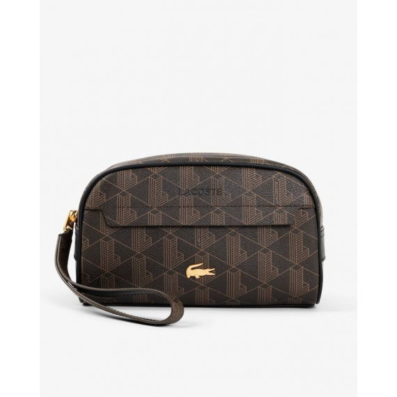 Neceser Mono Slate Black Shitake  LACOSTE