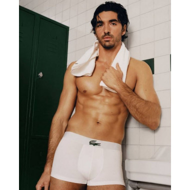 TRIPACK BOXER BLANC/VERT-NOIR