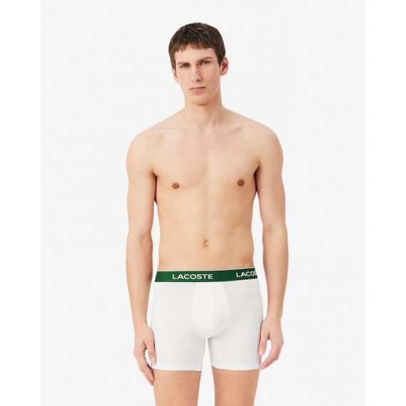 TRIPACK BOXER NOIR/BLANC-ARGENT CHINE