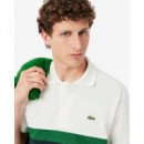 Polos Farine/sinople  LACOSTE
