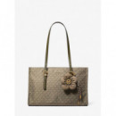 MD EW TZ TOTE W CHARM LODEN