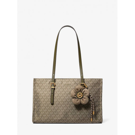 MD EW TZ TOTE W CHARM LODEN