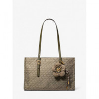 MD EW TZ TOTE W CHARM LODEN