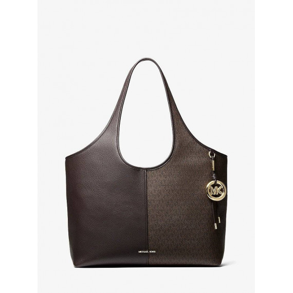 LG SHOPPER TOTE CHOCOLATE
