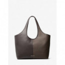 LG SHOPPER TOTE CHOCOLATE