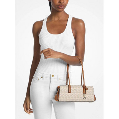 SM EW SHOULDER TOTE VANILLA/ACRN
