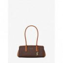 SM EW SHOULDER TOTE BRN/ACORN