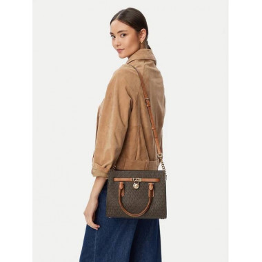 SM SATCHEL BRN/ACORN