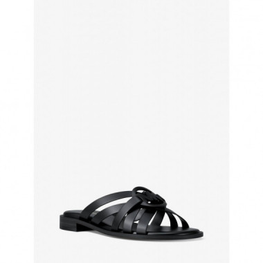 ERIKA FLAT SANDAL BLACK