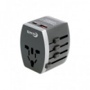 NIMO Adaptador Universal De Viaje Con Usb y Tipo C MEL078