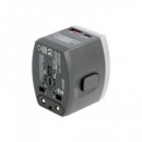 NIMO Adaptador Universal De Viaje Con Usb y Tipo C MEL078