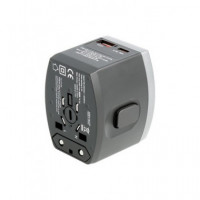 NIMO Adaptador Universal de Viaje con USB y Tipo C MEL078