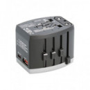 NIMO Adaptador Universal De Viaje Con Usb y Tipo C MEL078