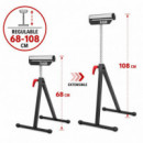 Soporte de Rodillo Regulable en Altura AICER 68-108 Cm