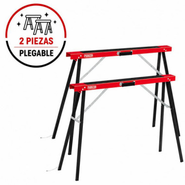 Juego de Caballetes Plegables PAMACON 250 Kgs