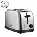 Tostadora Inoxidable 2 Rebanadas LARRYHOUSE 950W
