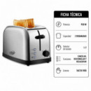 Tostadora Inoxidable 2 Rebanadas LARRYHOUSE 950W