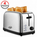 Tostadora Inoxidable 4 Rebanadas LARRYHOUSE 1.500W