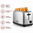 Tostadora Inoxidable 4 Rebanadas LARRYHOUSE 1.500W