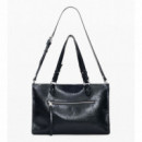 Desigual Bolso shopper en color negro 26WAXPA7-2000