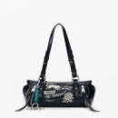 Desigual Bolso de hombro en tamaño mediano 26WAXPA8-2000
