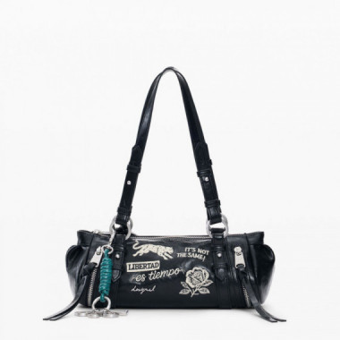 Desigual Bolso de hombro en tama&ntilde;o mediano 26WAXPA8-2000
