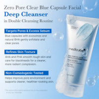 Zero Pore Capsule Cleansing Foam
limpiador Facial Exfoliante en Espuma  MEDICUBE