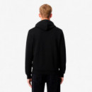 Sudadera de Felpa con Cremallera de Corte Clásico  LACOSTE