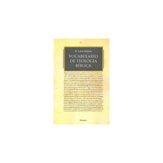 Vocabulario de Teología Bíblica