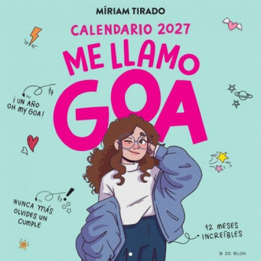 Calendario 2027 - Me llamo Goa