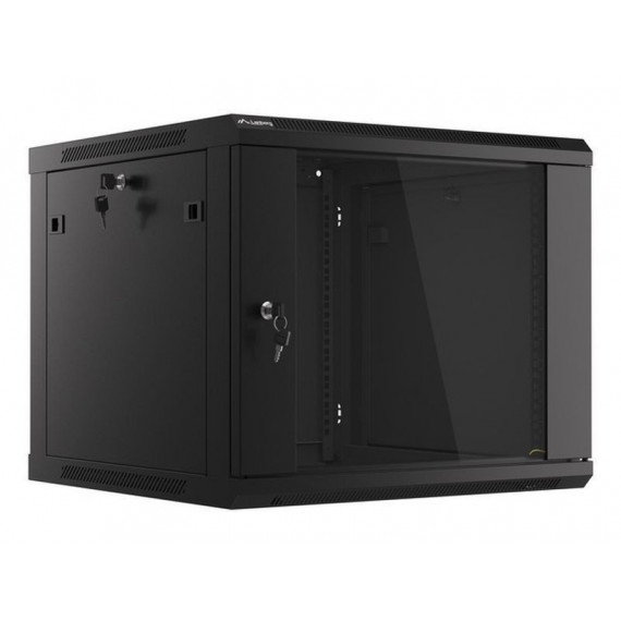 LANBERG Armario Rack 19" Mural 9U/600X600 (flat Pack) V2 Negro