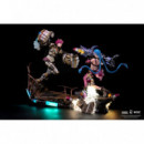 Pack de 2 Estatuas Vi y Jinx League Of Legends 1/6  PURE ARTS