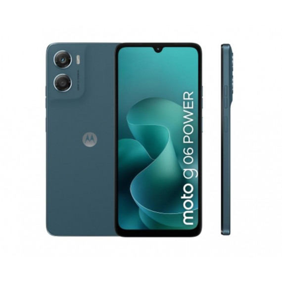 Smartphone MOTOROLA Moto G06 Power Azul 6.88 Pulgadas 120HZ 8GB/256GB 50MP Dual Sim PBA00006ES