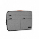 Funda SUBBLIM Air Padding 360 14 Gris (SUBLS-AP36002)