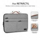 Funda SUBBLIM Air Padding 360 14 Gris (SUBLS-AP36002)