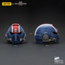 Réplica Casco Ultramarines Lieutenant Titus Space Marine 2 Warhammer 40,000