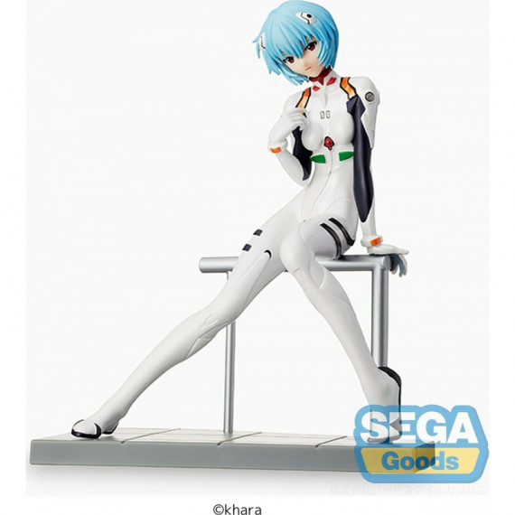 Figura Rei Ayanami New Theatrical Edition Evangelion 17CM  SEGA