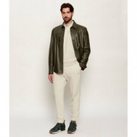 Tee Collar 10279542 01 Light Beige  BOSS