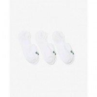 Tripack Calc Invisibles Blanc  LACOSTE