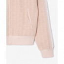 Hoodie Monogram Mansia/sisal  LACOSTE