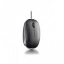 NGS Raton Optico Con Cable Tipo C FLAME-C Negro